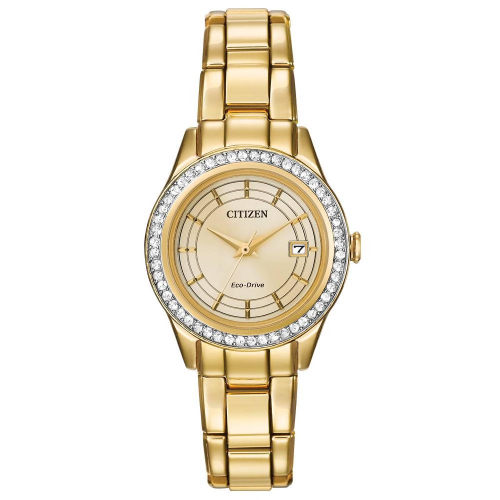 Reloj Citizen Eco Drive Dama Dorado Bracel Fe P S Sears