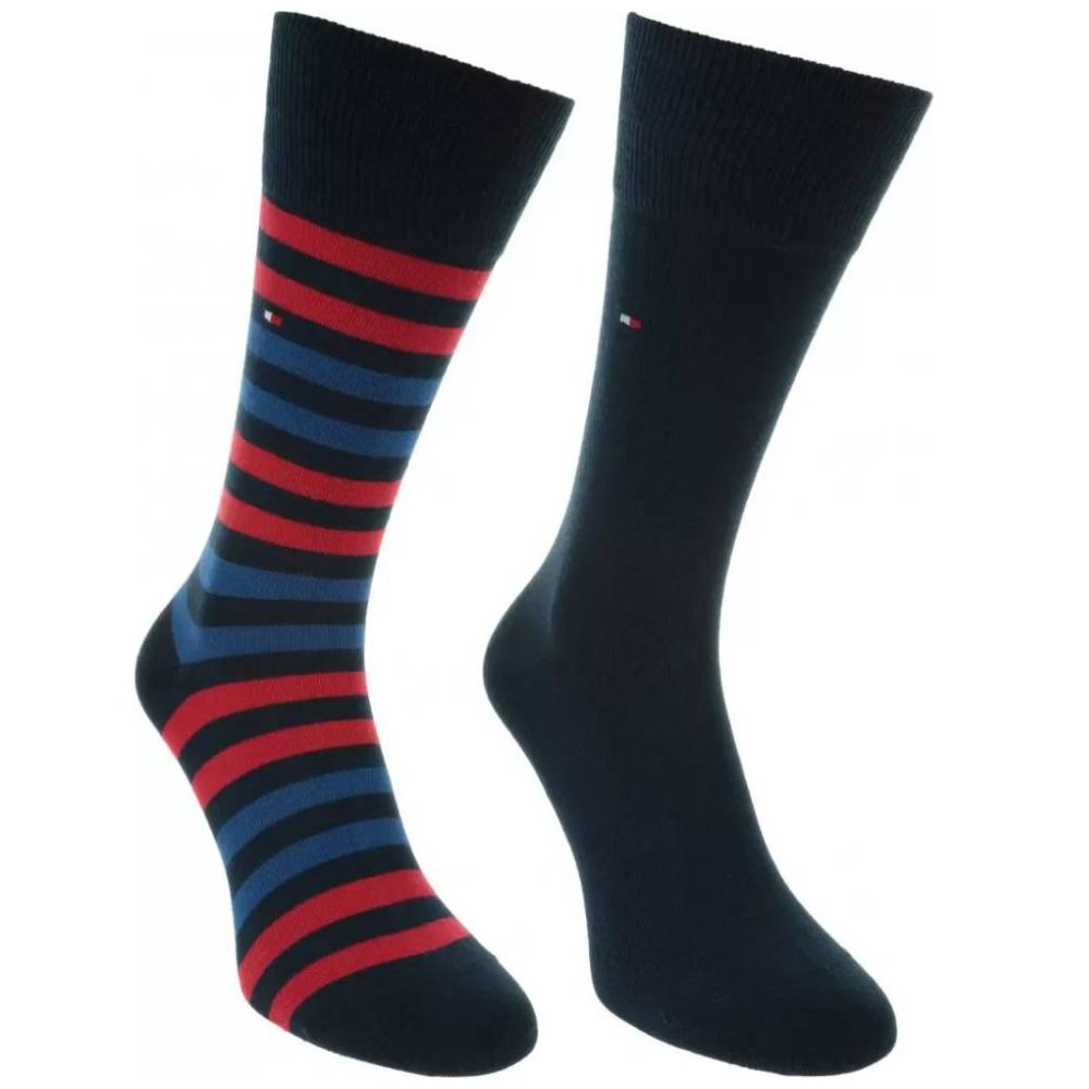  Tommy Hilfiger Paquete de 6 calcetines deportivos para hombre,  Negro - : Ropa, Zapatos y Joyería