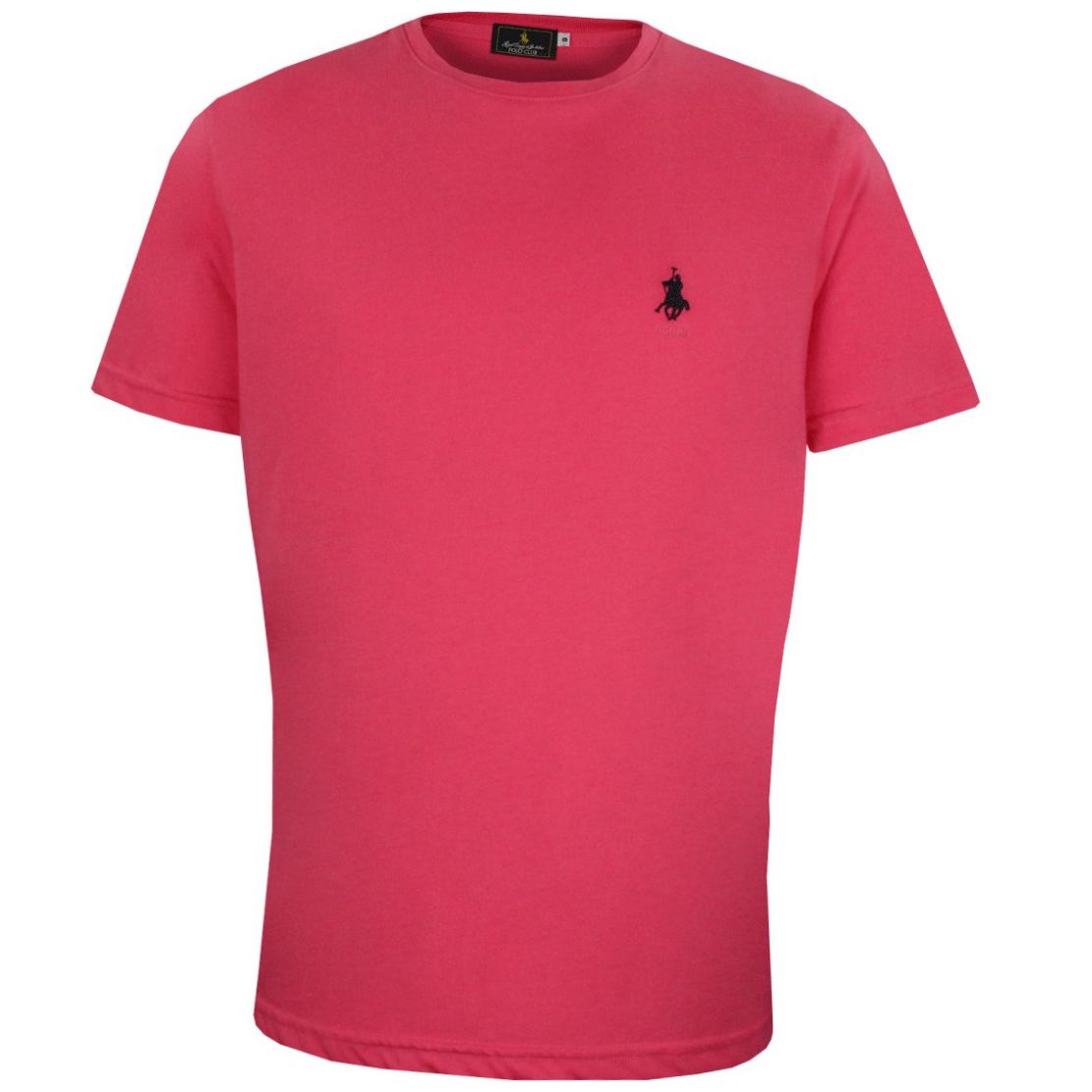 Playera Polo Club Manga Corta Cuello Redondo Coral para Hombre