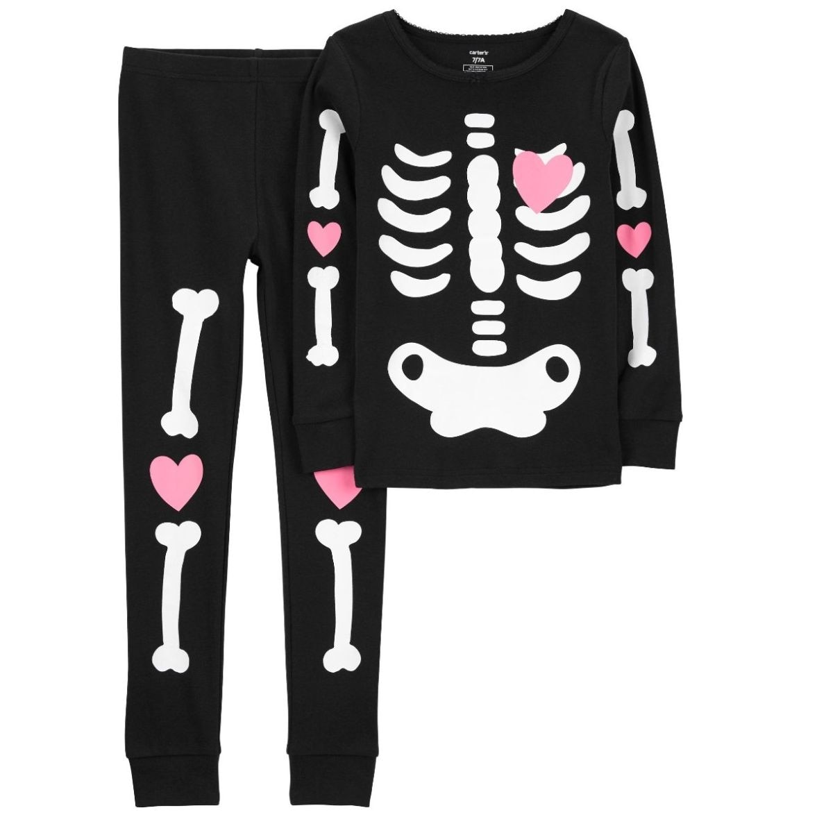 Pijama para Niña Piezas Playera Manga Larga Y Pantalón Carter's