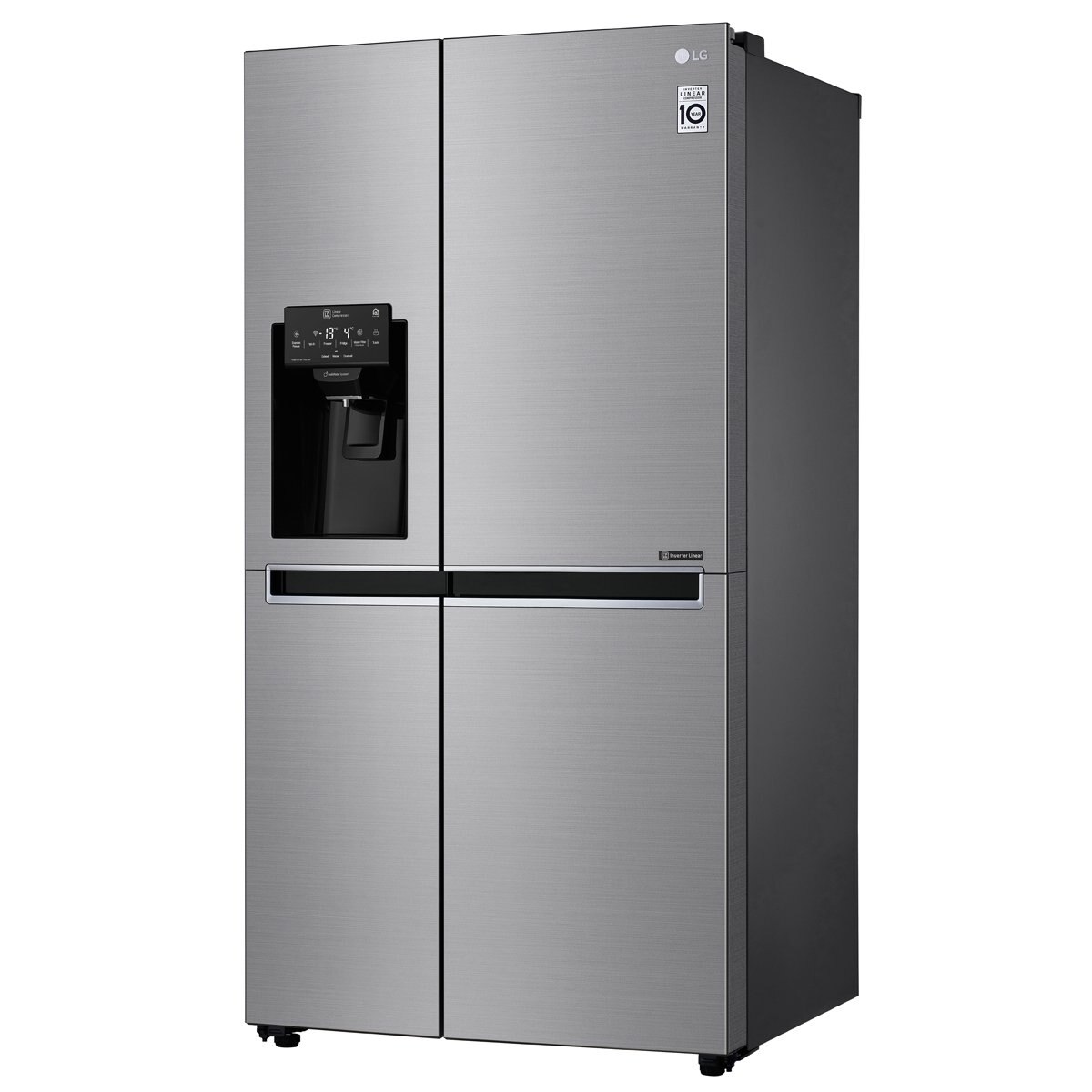 Refrigerador duplex silver 26 pies lg Sears