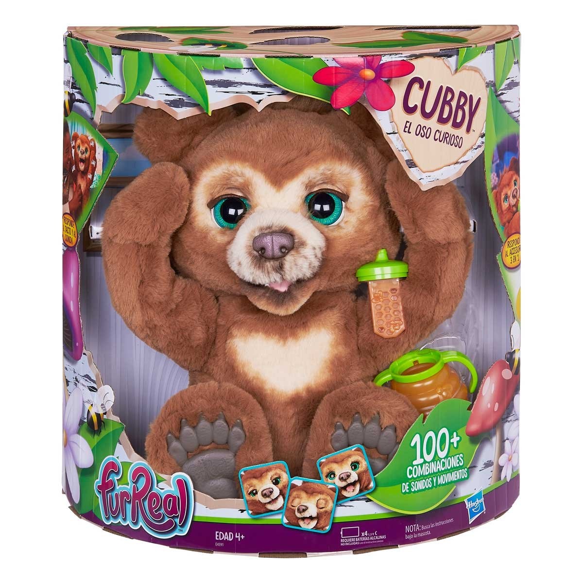 Furreal Friends Cubby el Oso Curioso Hasbro