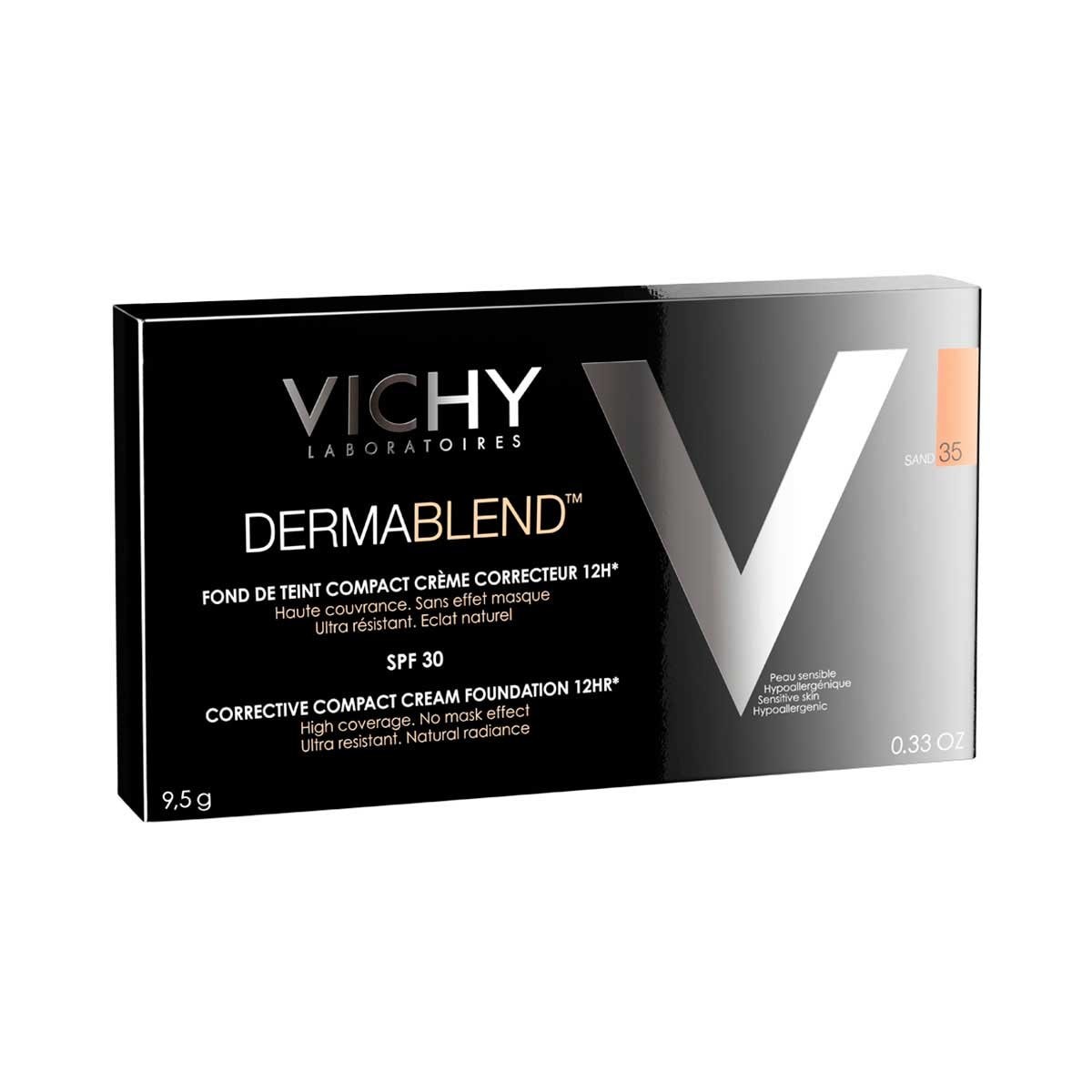 Dermablend Base de Maquillaje en Crema Compacta Tono 35, 10G Vichy