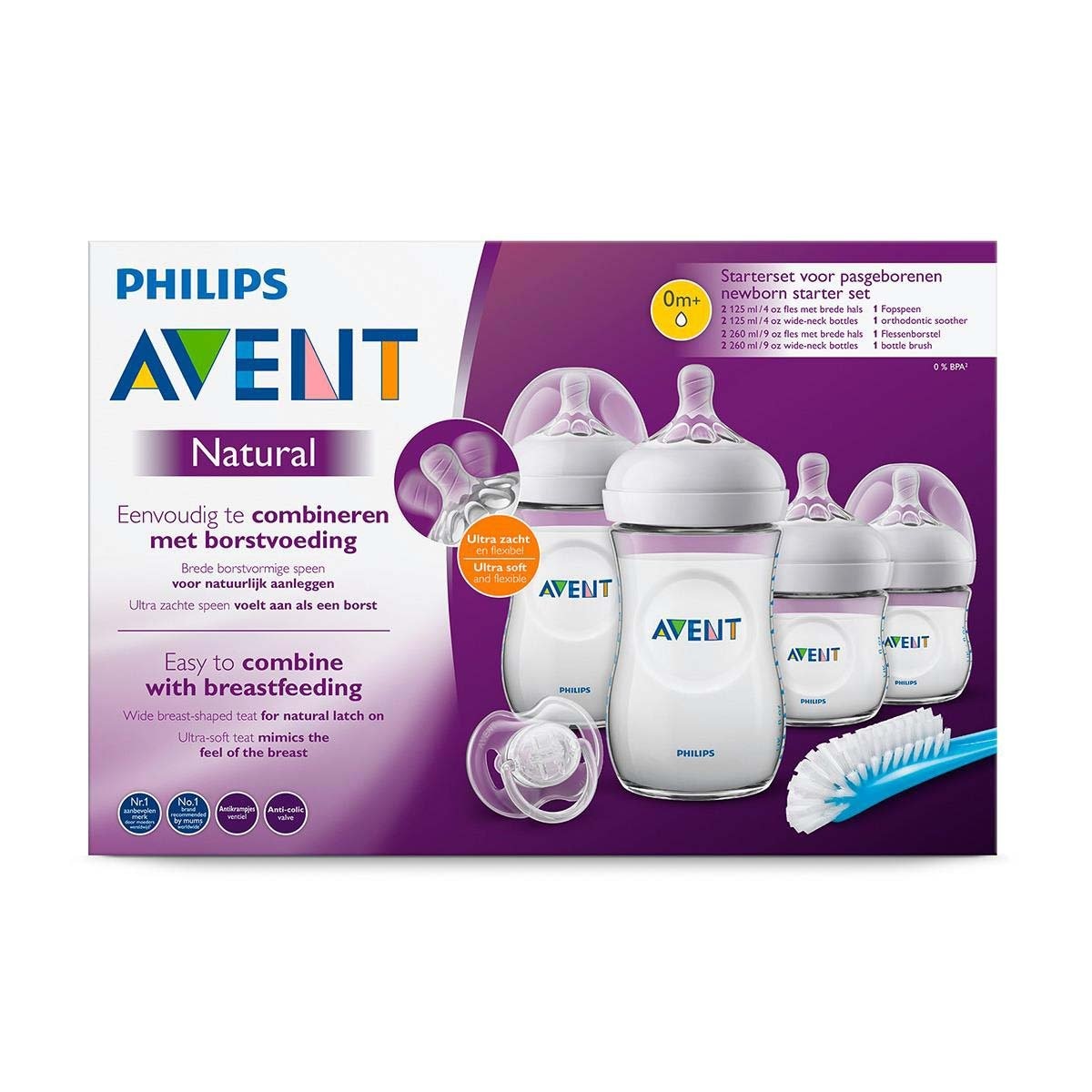 Set de biberones recién nacido Natural Philips-Avent : Opiniones