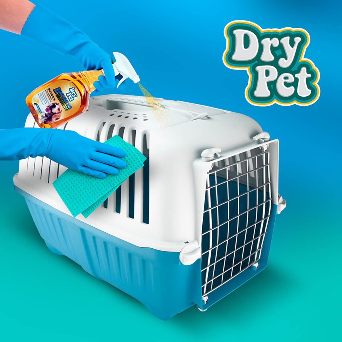 Limpiador Desinfectante Multiusos 1 Lt Dry Pet Mod. 3796 para Perro