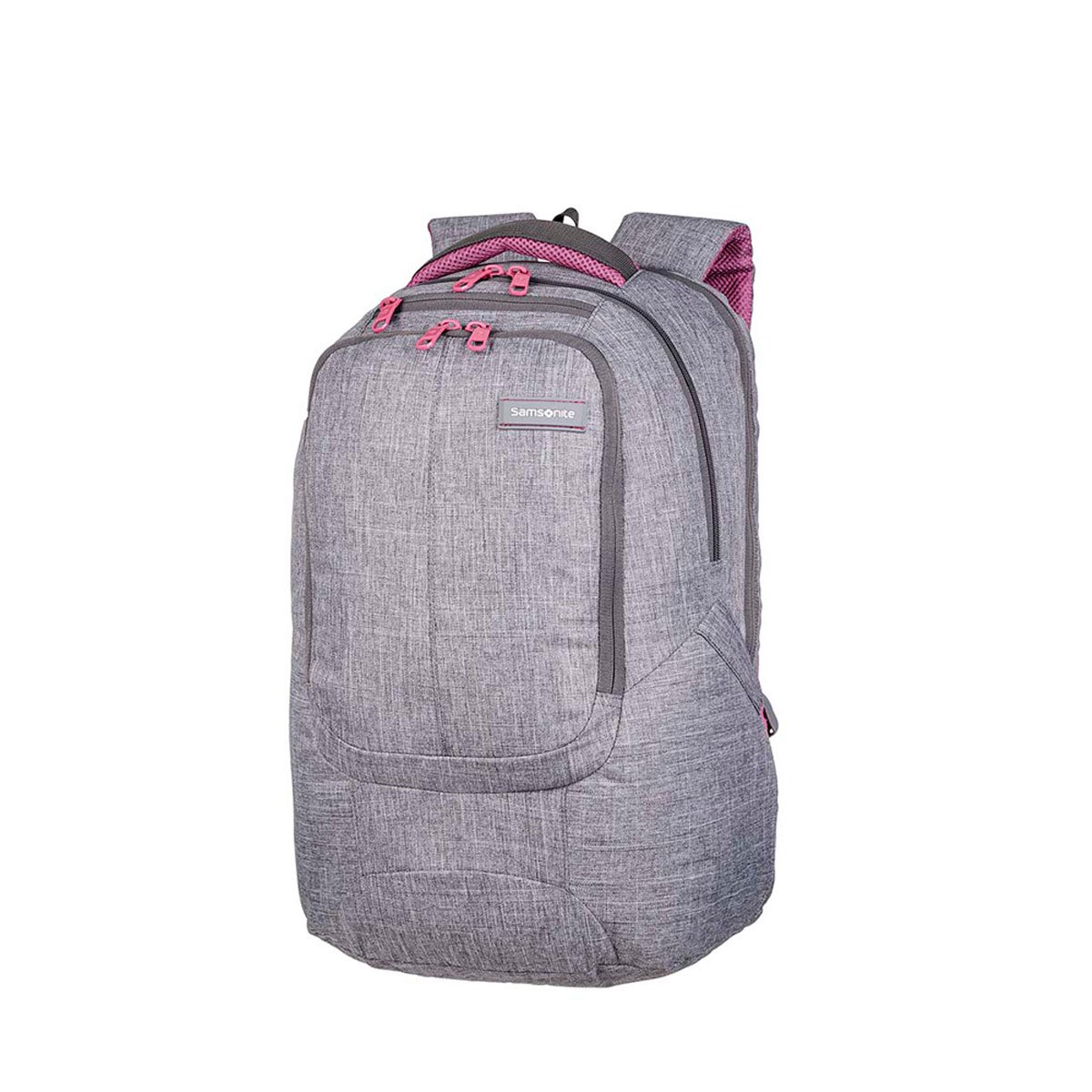 Mochila Tipo Backpack Porta Laptop Laser Gris Samsonite