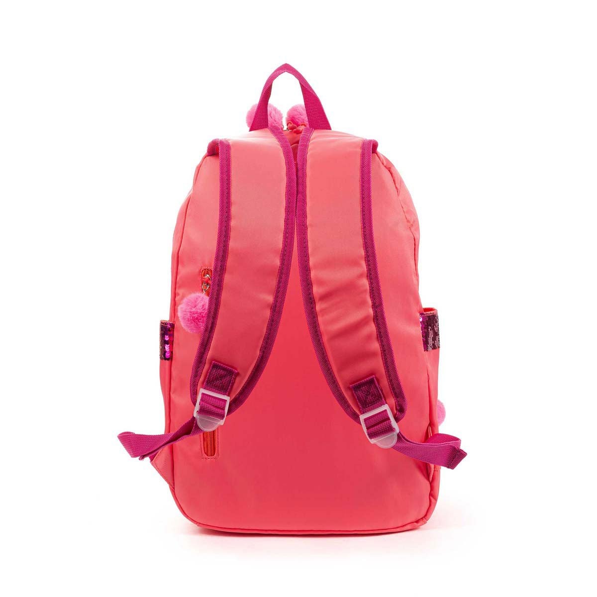 Mochila Tipo Backpack Porta Laptop Estrellas Coral Cloe