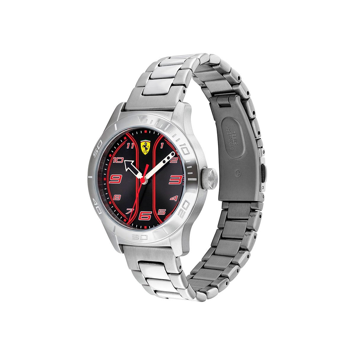 Reloj Plateado Kids Ferrari Modelo 810025