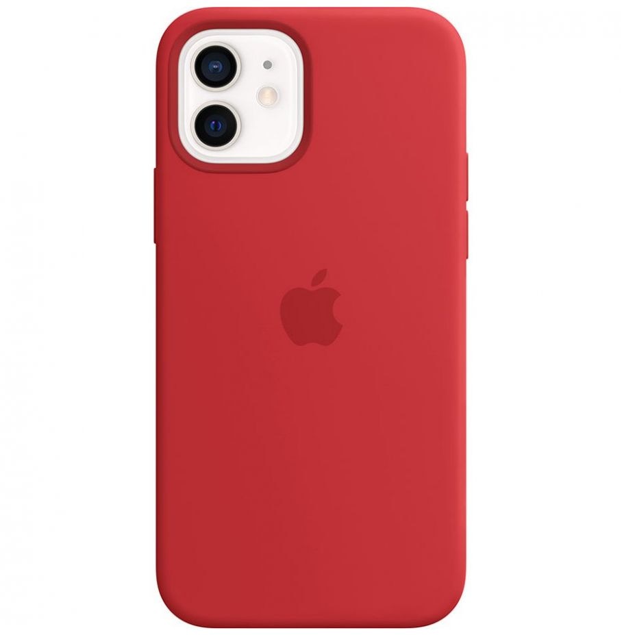 Funda de Silicón Rojo con Magsafe para Iphone 12 Mini Apple