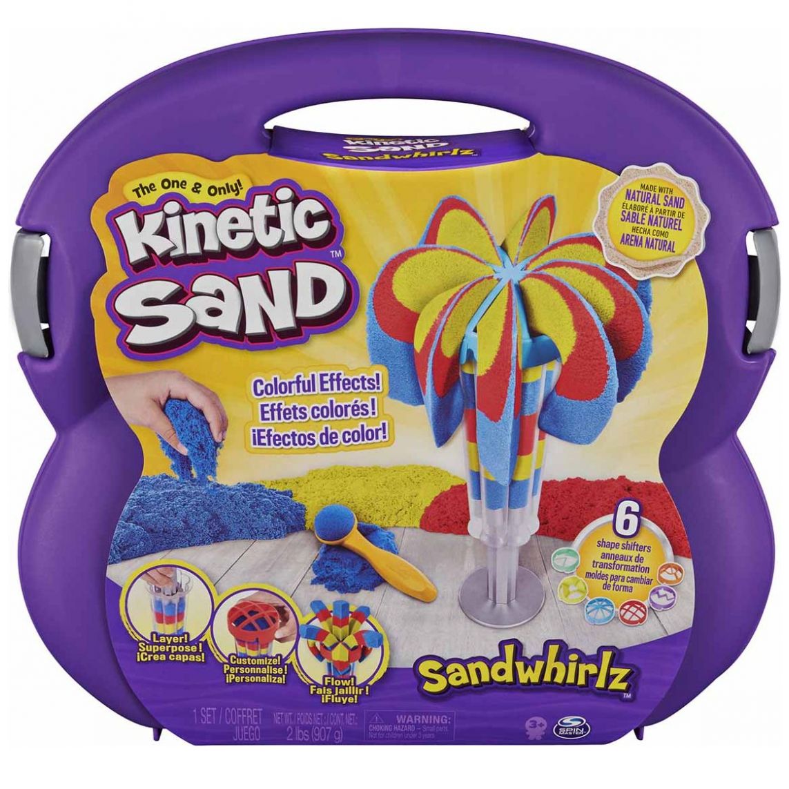 Kinetic Sand Flow'mo Playset Spin Master