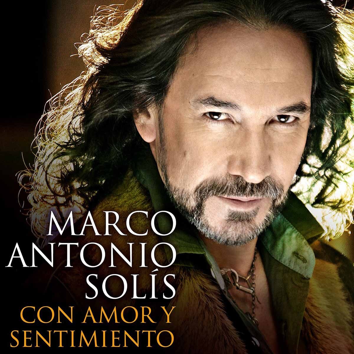 2 Cd's Marco Antonio Solis con Amor Y Sentimiento