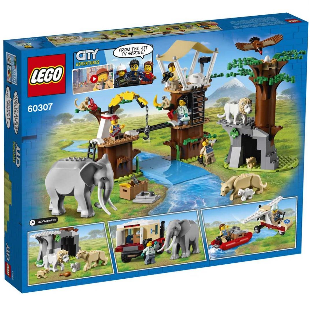 Lego City Rescate de la Fauna Salvaje: Campamento