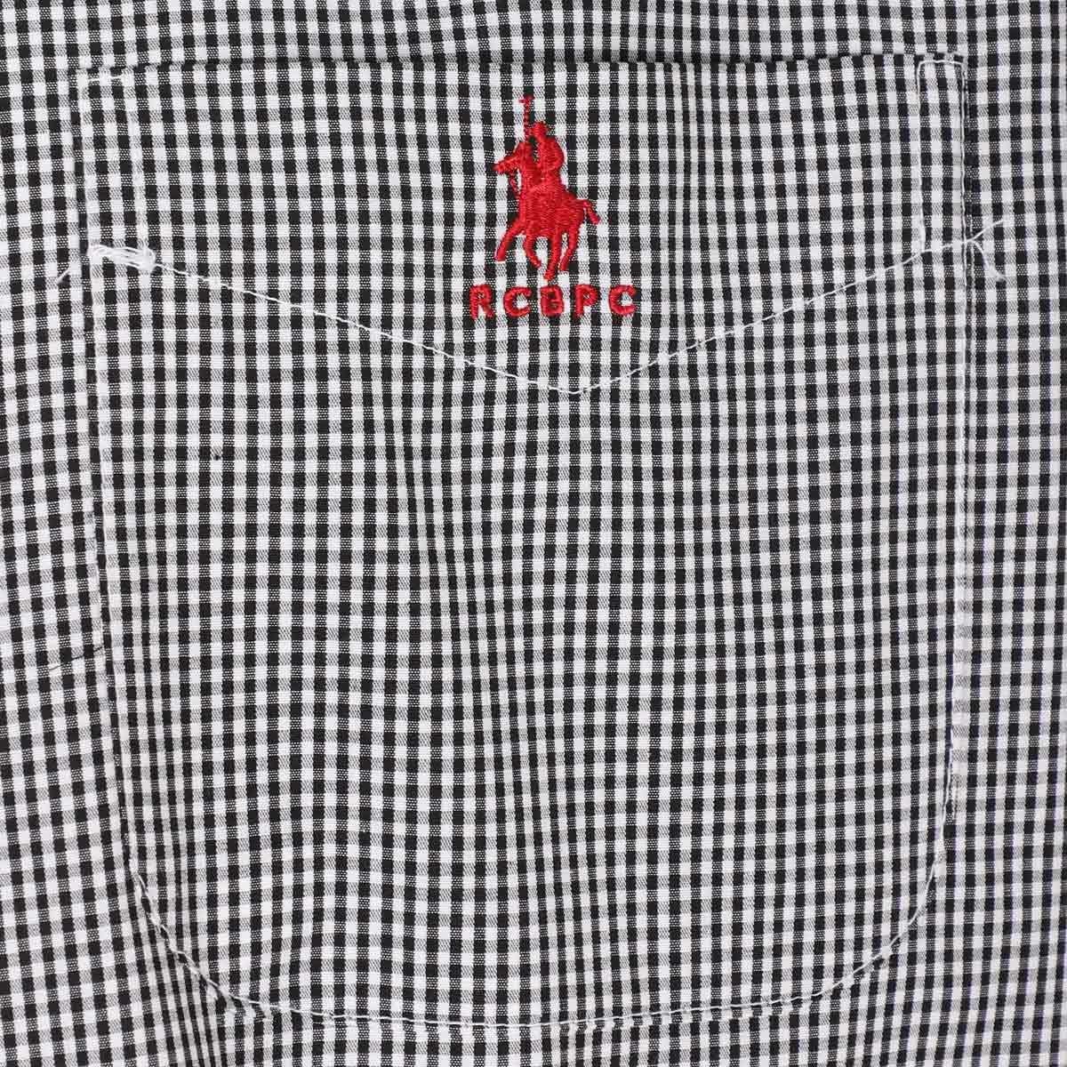 Camisa Talla Plus a Cuadros Rcb Polo Club para Hombre
