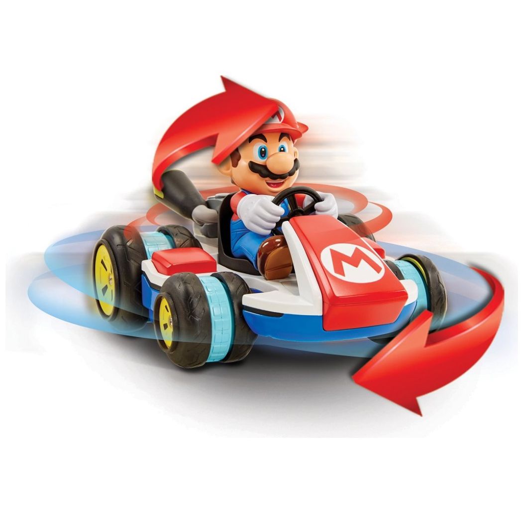 Mario kart - mini radiocomande 2.4 ghz mario, vehicules-garages