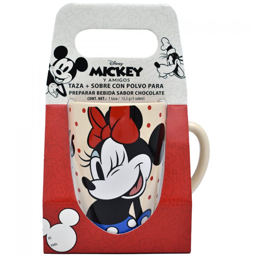 Taza Disney Mickey & Friends Alta con Cocoa Galeria Dc