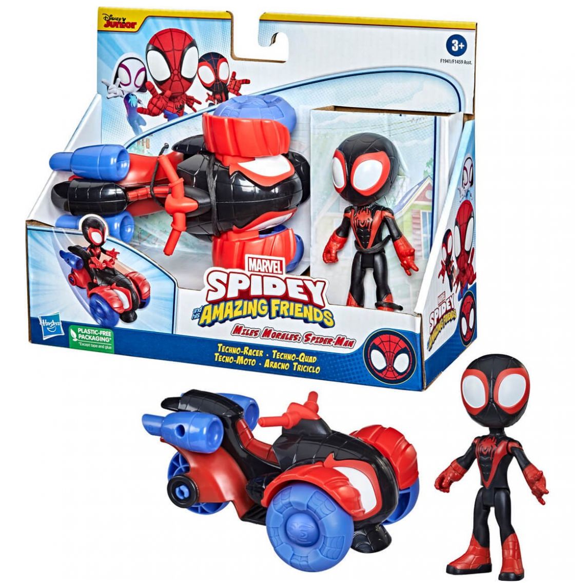 Hasbro Spider-man Spidey Carro Araña F1459