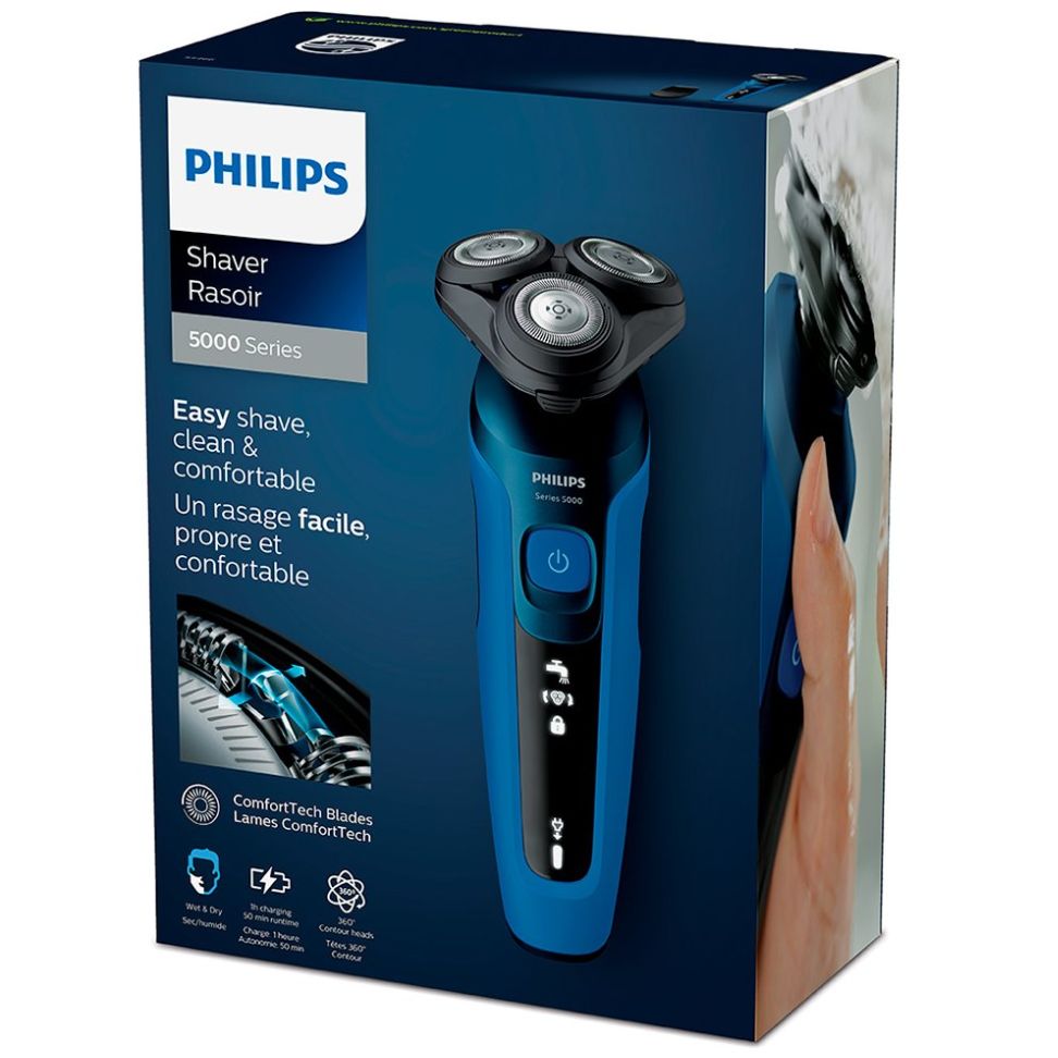 Philips Recortadora de Barba y Pelo, Funda de viaje, Sistema Lift