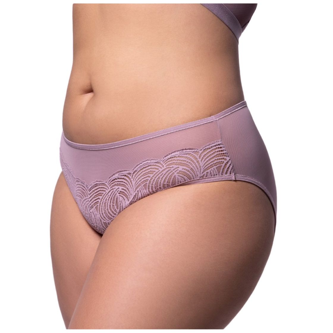 Pantaleta Completa con Encaje Curvation