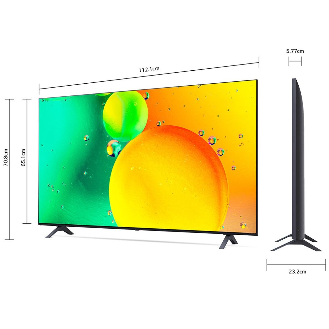Pantalla NanoCell LG 50 Ultra HD 4K Smart TV 50NANO77SRA
