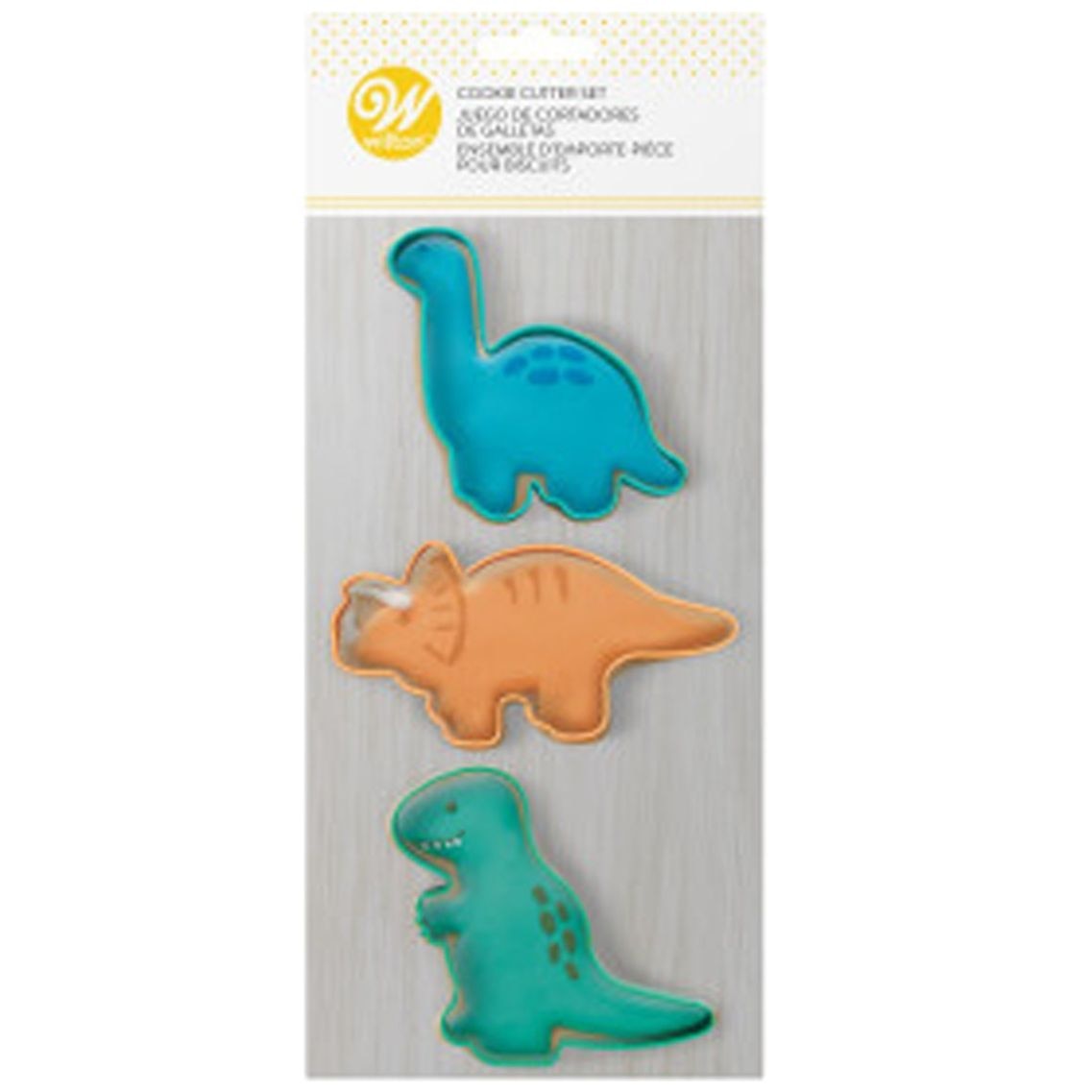 Molde galletas dinosaurio – Sin trazas de leche