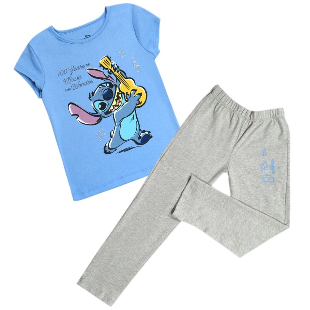 Pijama Disney Lilo & Stitch con Estampado para Bebé Niña
