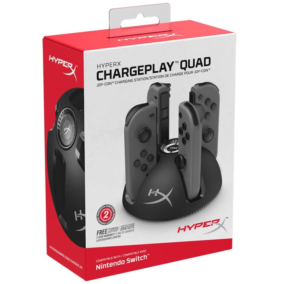 Nintendo Switch Charge Play Quad Hyperx