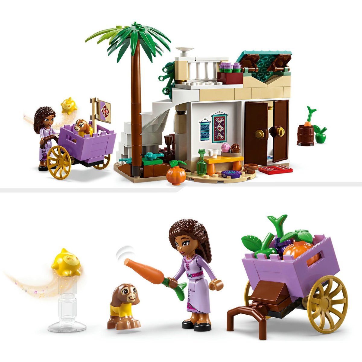 Asha en la Ciudad de Rosas Lego Disney Princess