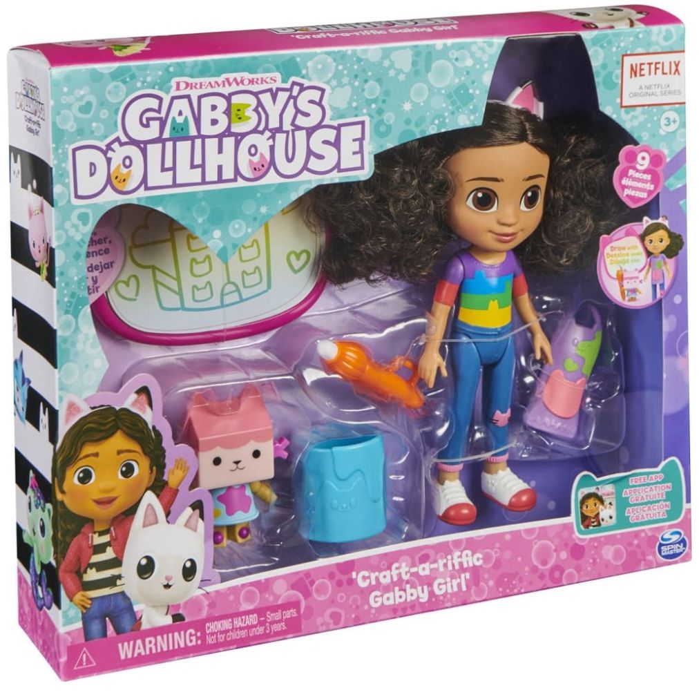 Casa de muñecas de Gaby, coche, gato, juguete de peluche, regalo para niños