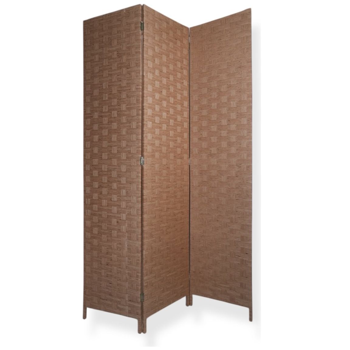 Biombo Arely Color Café con 3 Paneles Home Nature