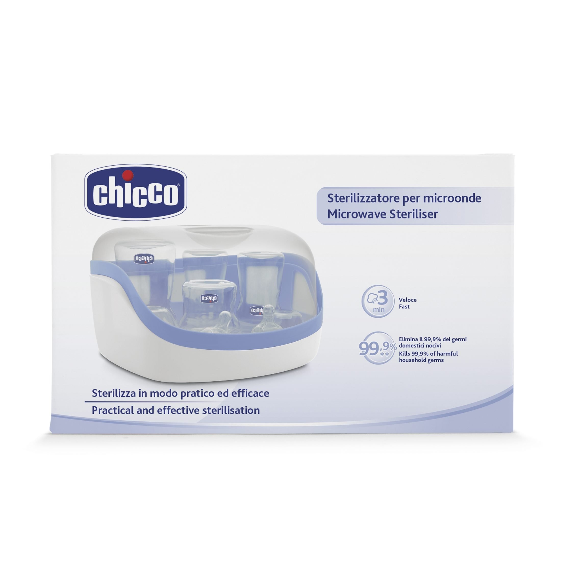Esterilizador SterilNatural de microondas Chicco