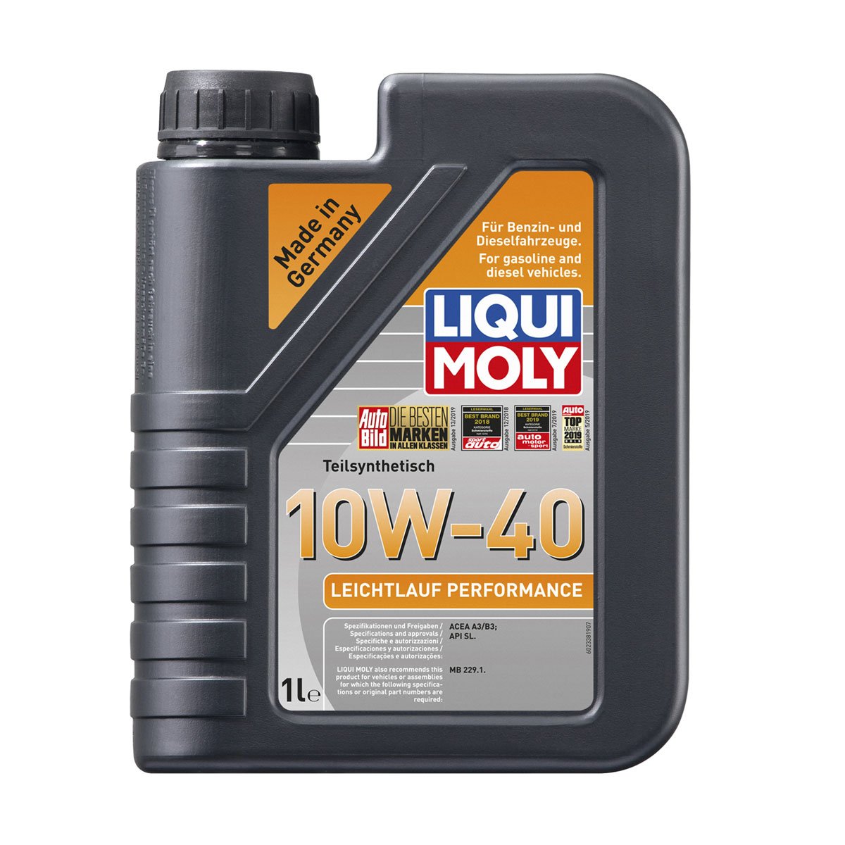 Aceite Semi- Sintético para Motor 10W 40 Liqui Moly