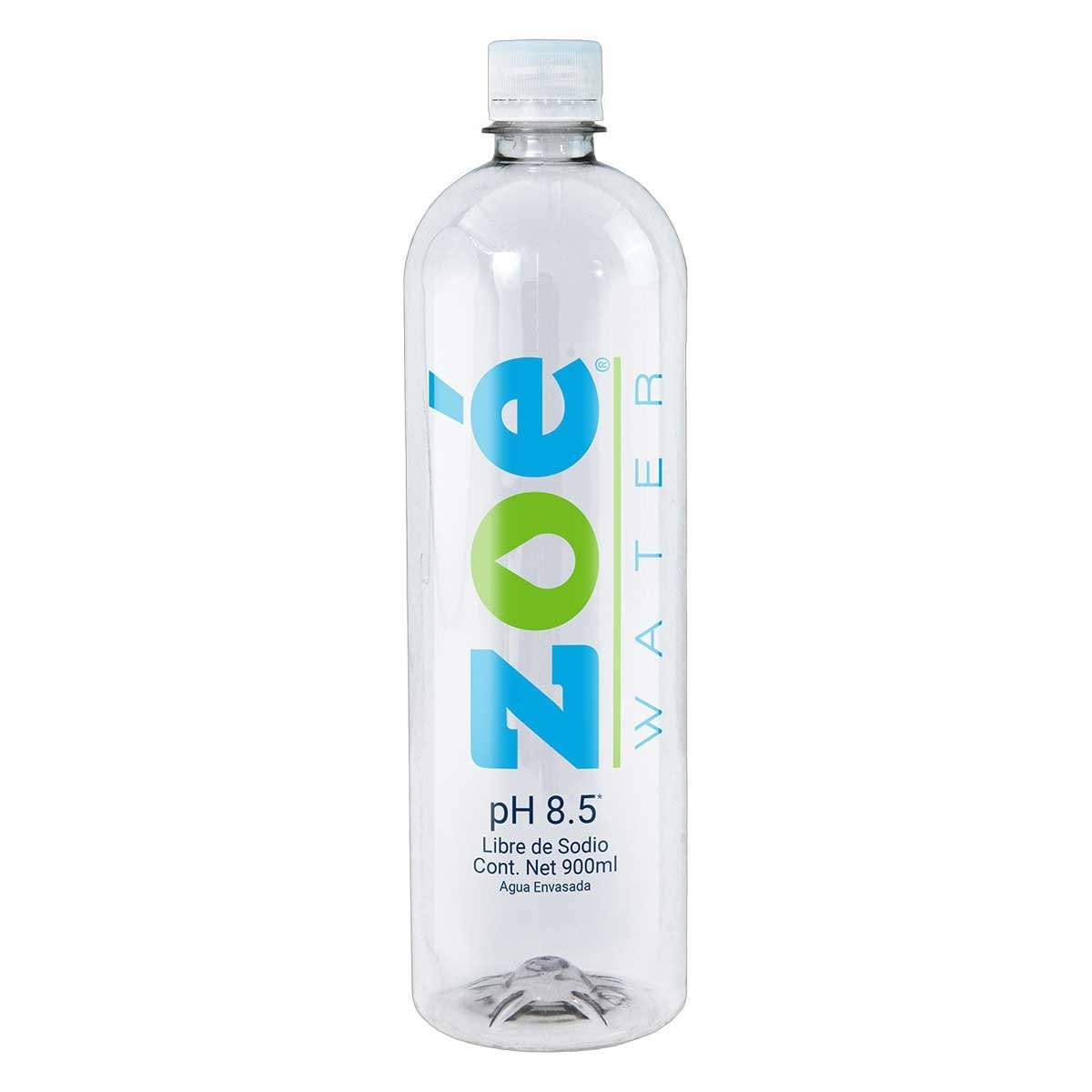 Agua Alcalina Ionizada 900  Ml Zoe Water