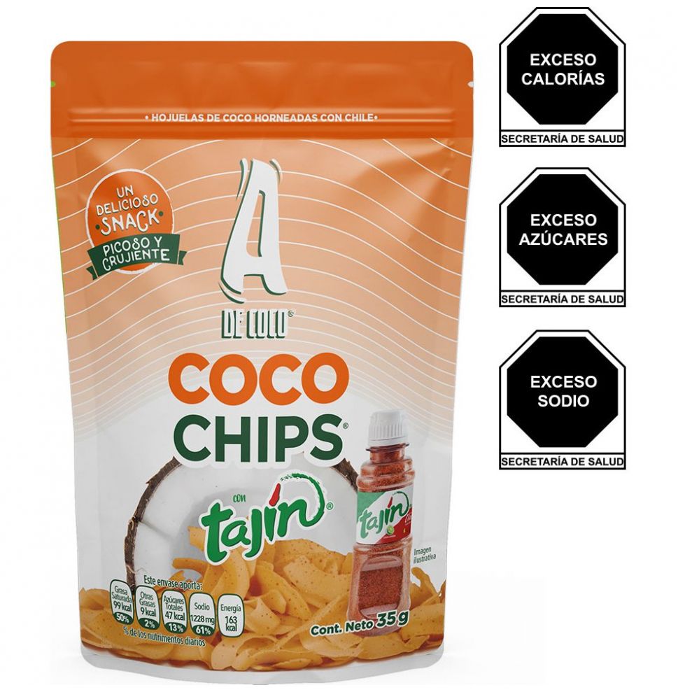 Coco Chips Tajin 36 G a de Coco