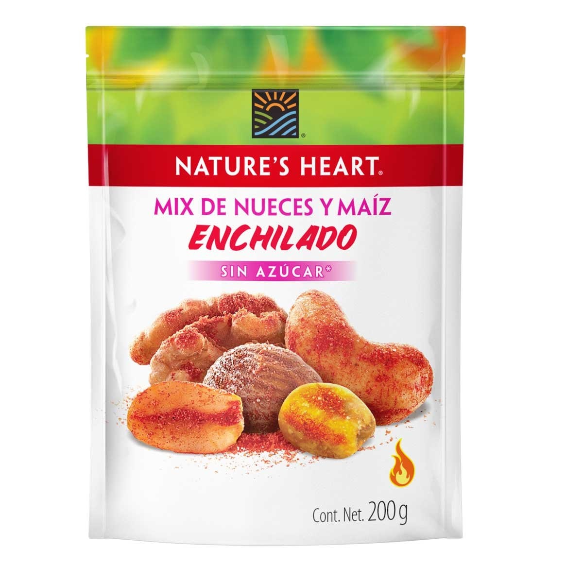 Enchilado Mix Nueces Y Maiz 200 Grs Nature´s Heart