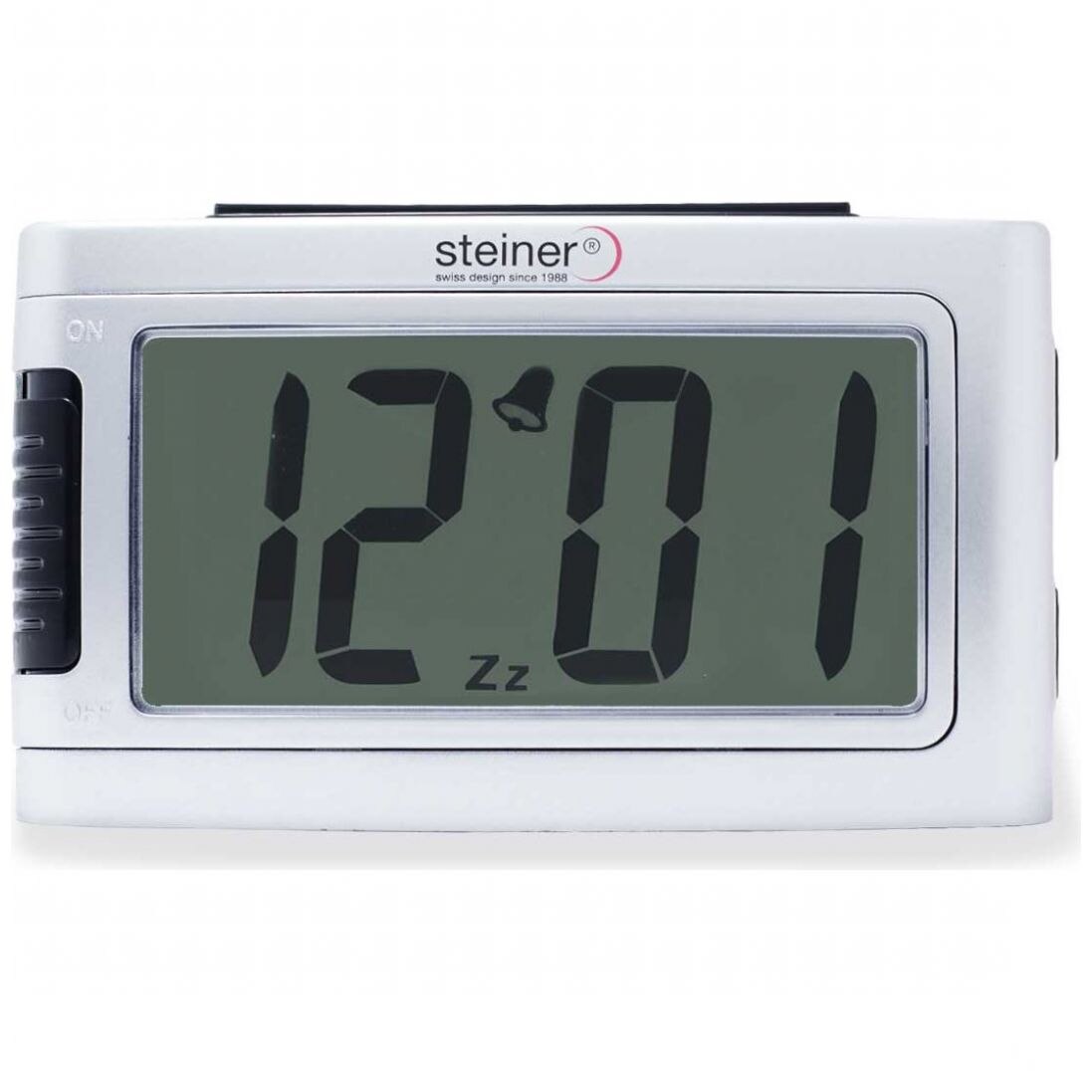 Reloj Despertador Plata Steiner Modelo Ld318S-R2