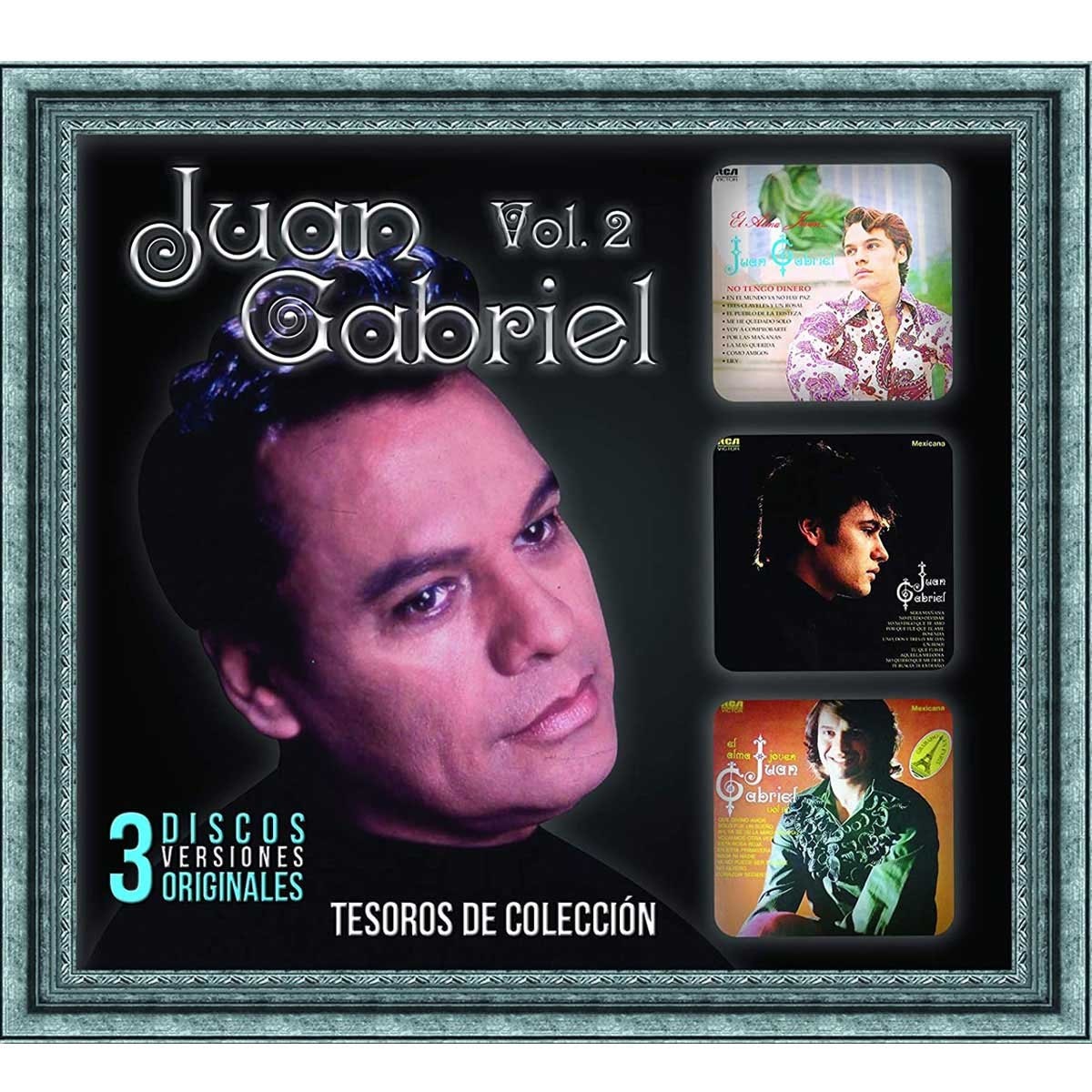 3 Cd's Juan Gabriel Tesoros de Colección Vol. 2