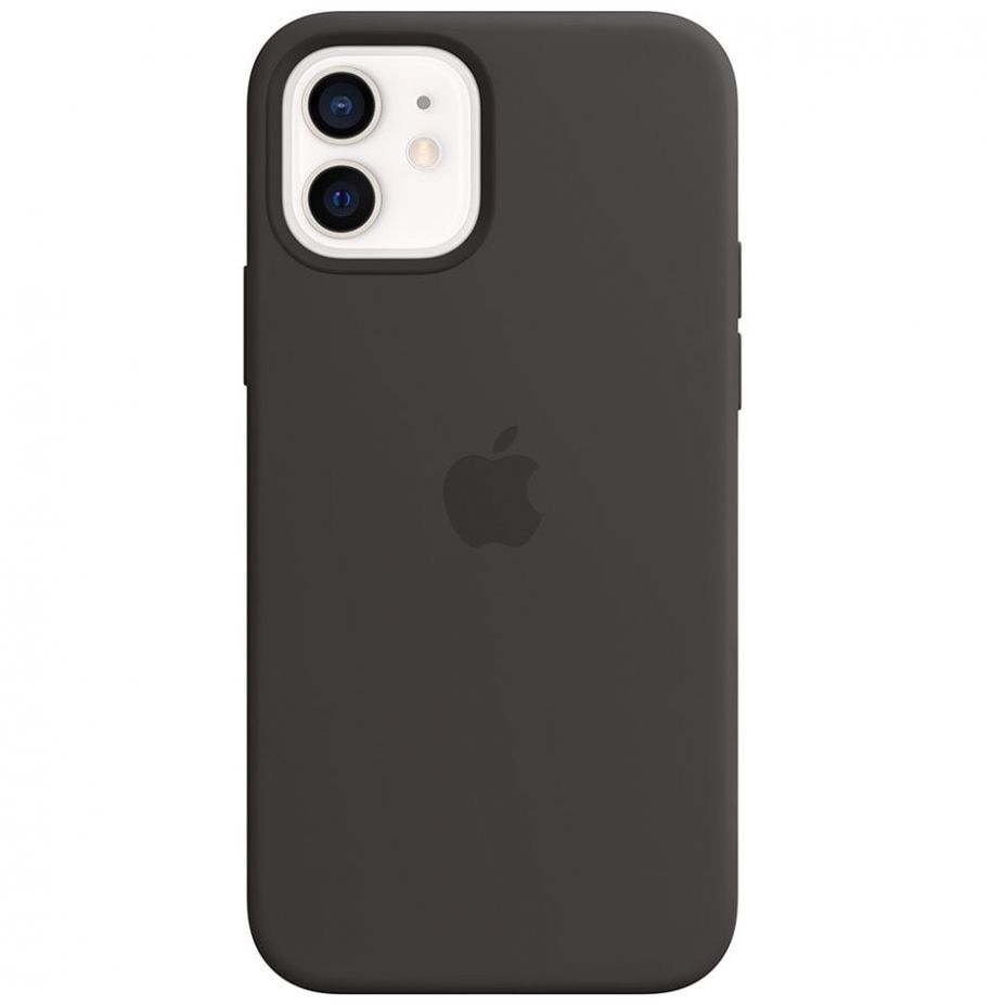 Funda de Silicón Negro con Magsafe para Iphone 12 Mini Apple