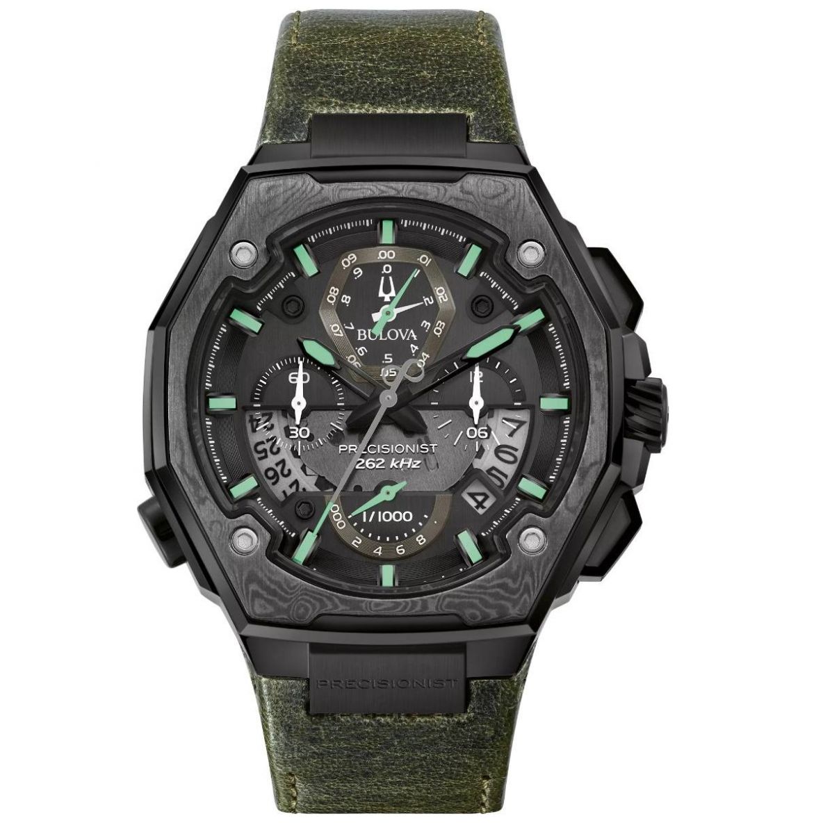 Reloj Verde para Hombre Bulova Modelo Elo 98B355