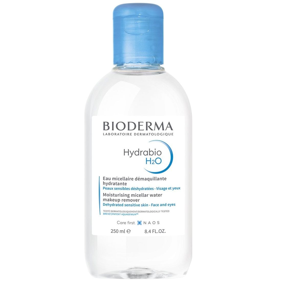 Bioderma Hydrabio H2O Agua Micelar para Piel Deshidratada, 250 Ml