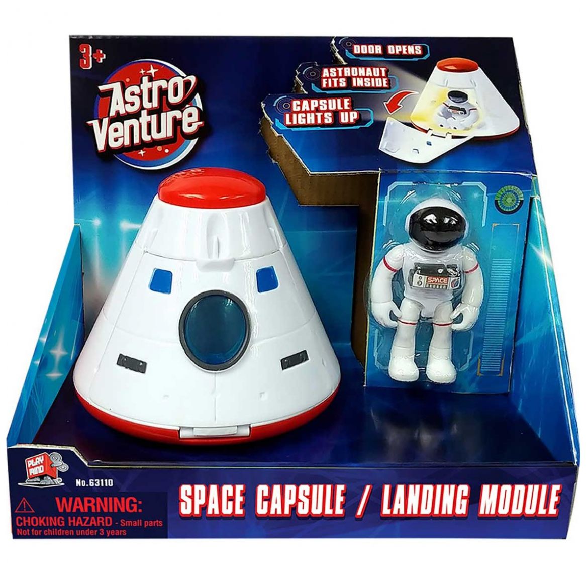 Vehiculo Espacial Capsule Ruz Astro Venture