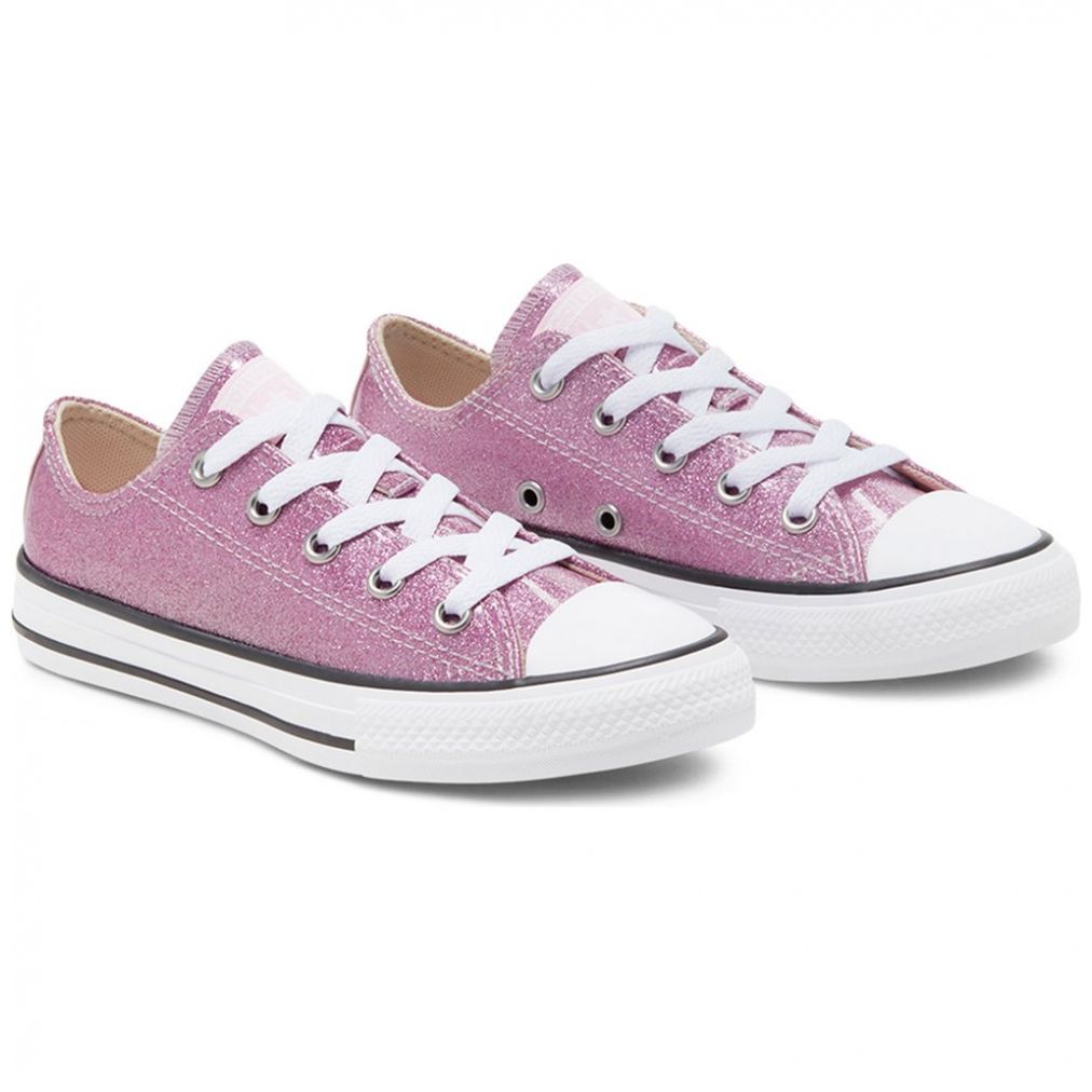 Tenis Choclo Converse Modelo 668467C Rosa para Niña