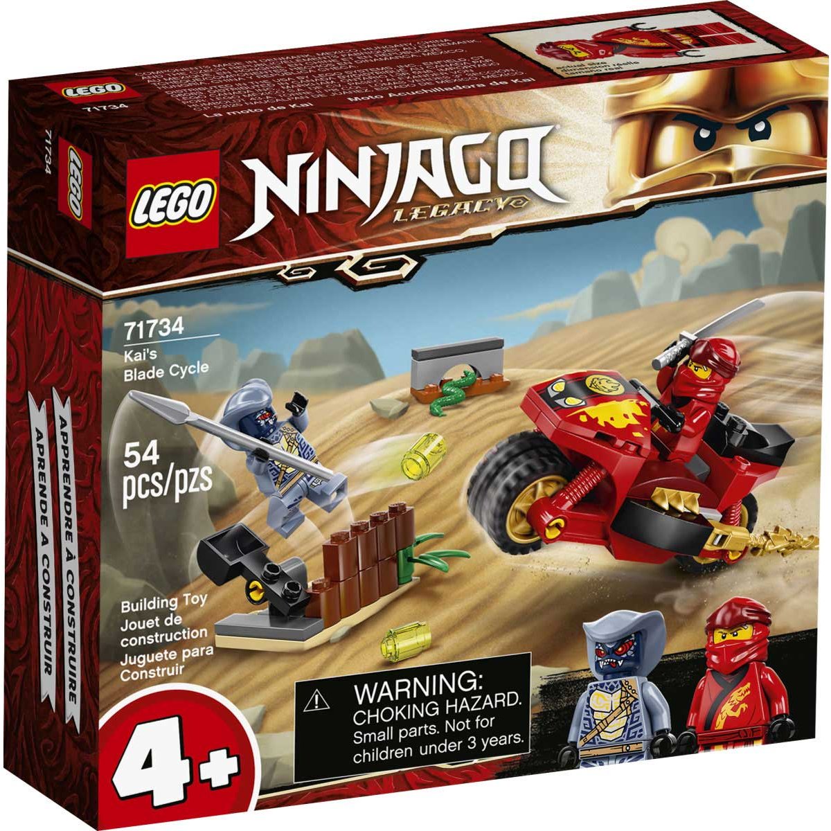 Lego Ninjago Moto Acuchilladora de Kai