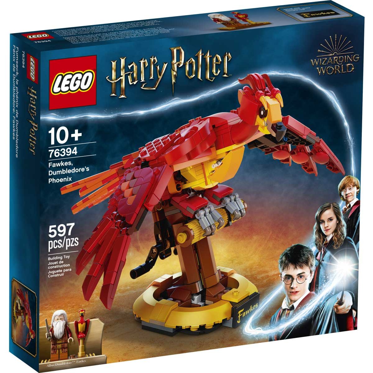 Lego Harry Potter Fénix de Dumbledore: Fawkes