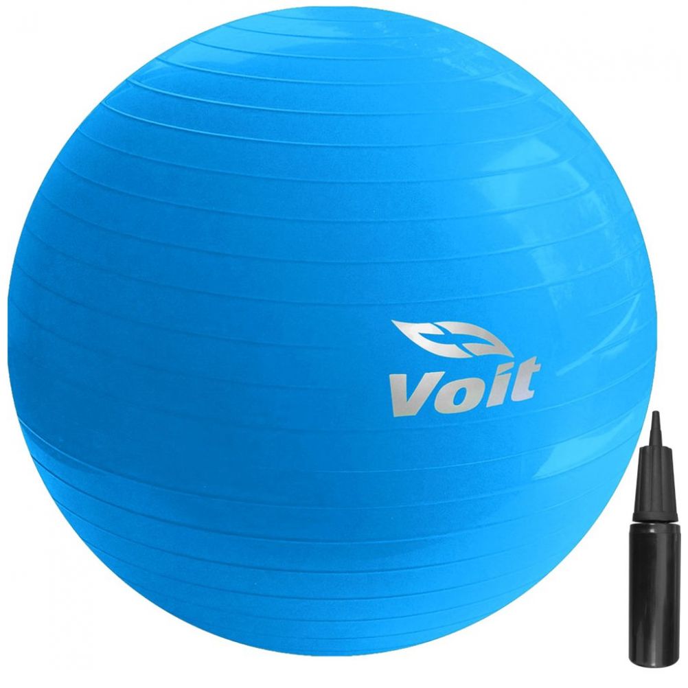 Kit Fitness Mat + Balón Pilates 65 cm. Azul –