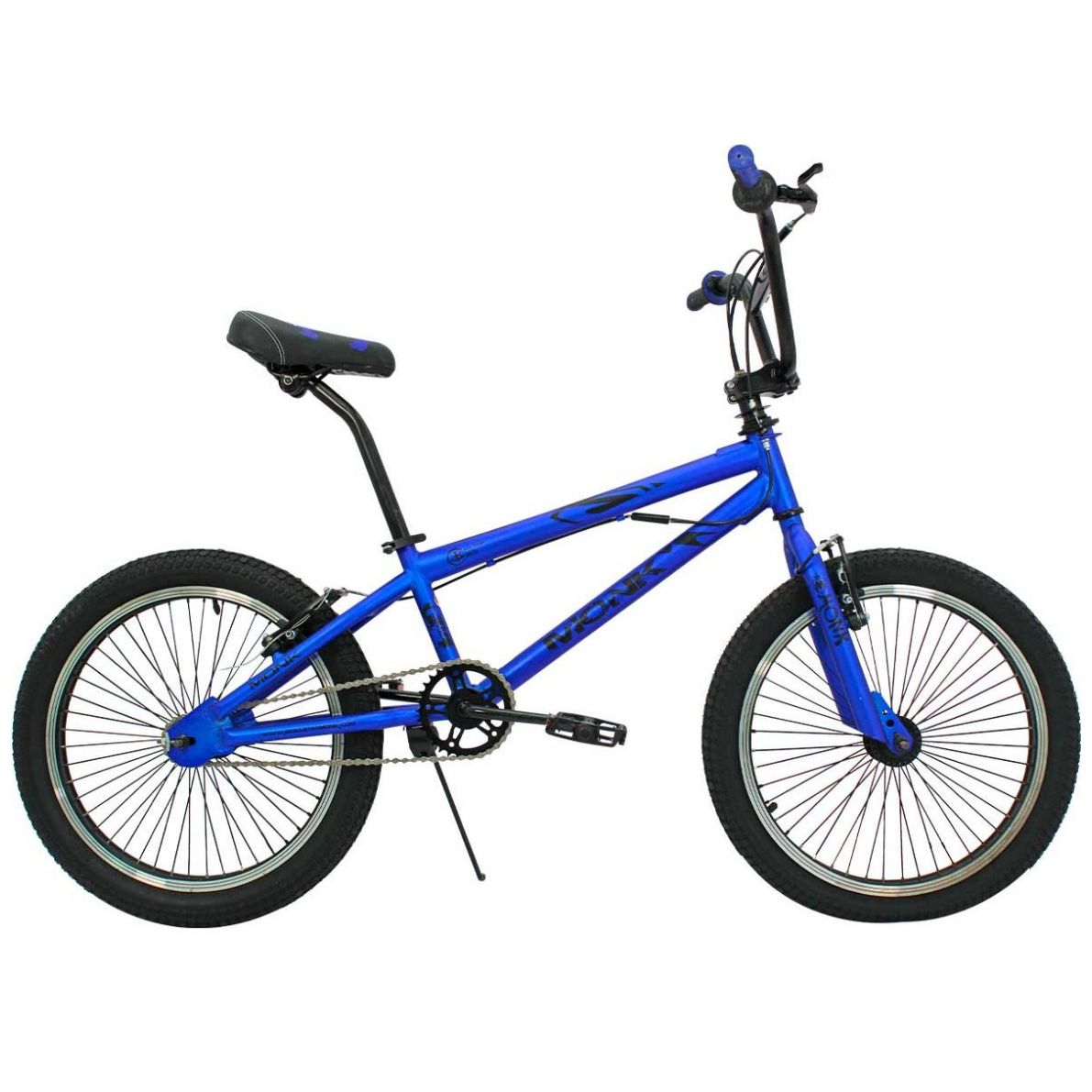 Bicicleta Bmx Color Azul Bicicleta Azul Bmx Con Rotor R-20 1Vel Monk
