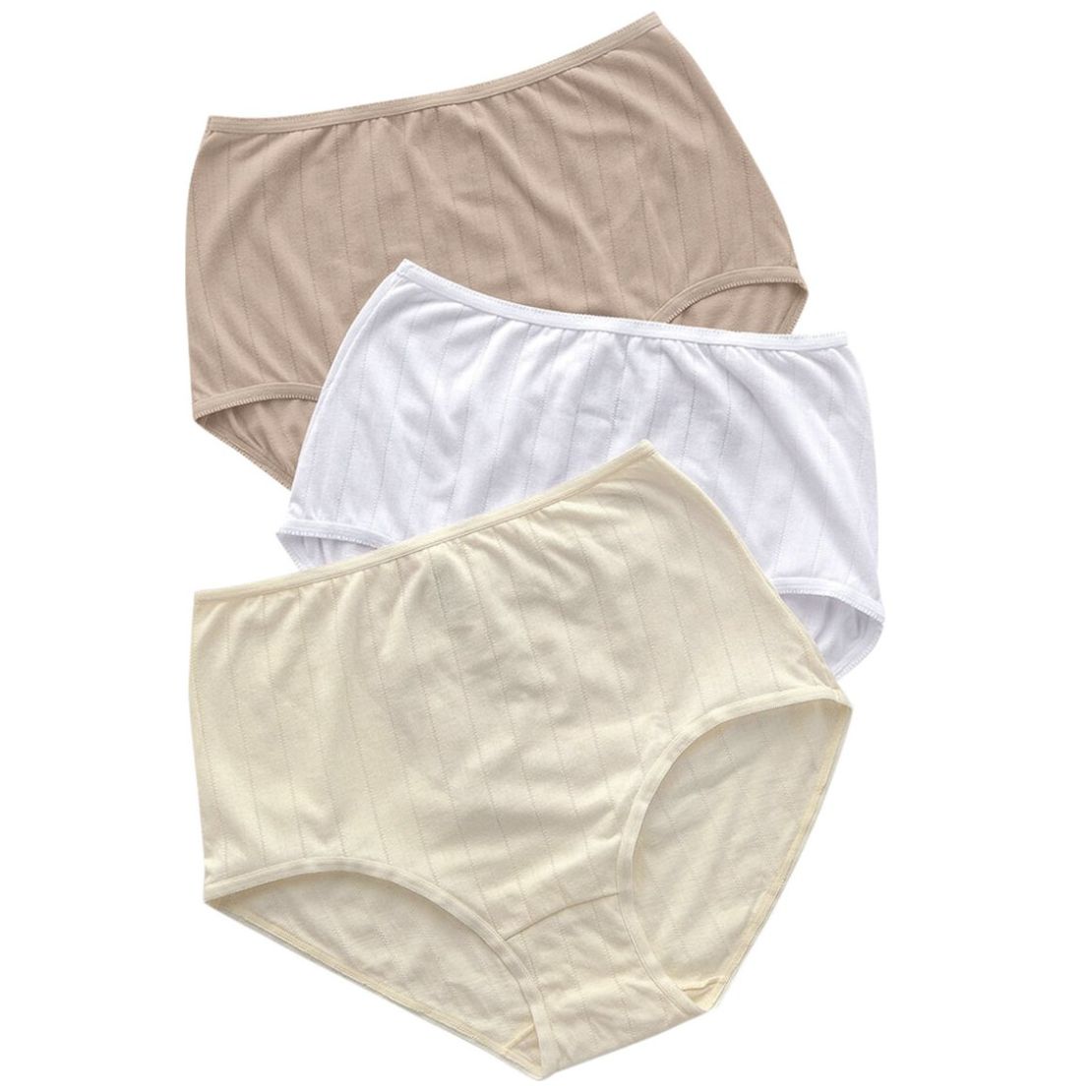 Panties Clásicos Alto Cubrimiento Paquete X 3 Leonisa