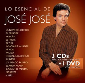 Cd + Dvd José José lo Esencial (4 Discos)