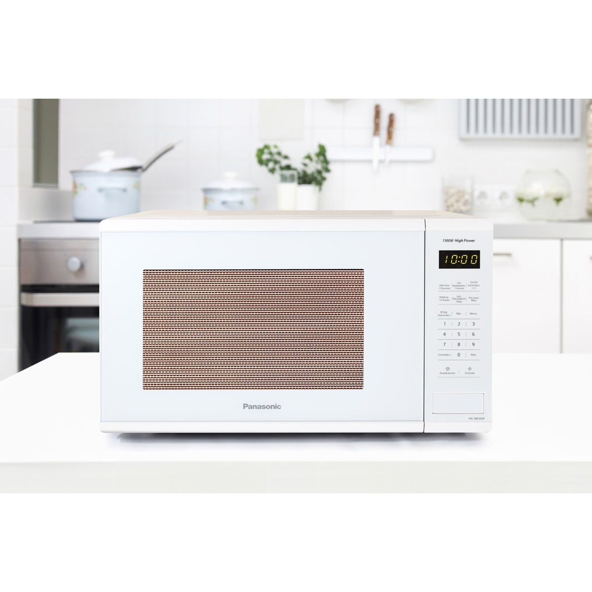 Horno de Microondas Panasonic 1.3 Blanco