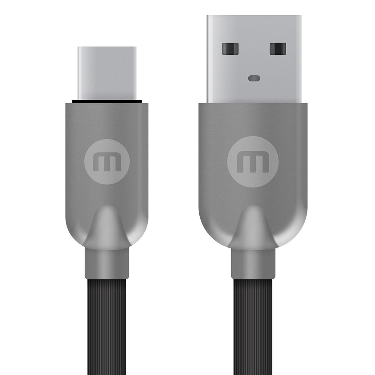 Cable Usb Tipo C Caucho Negro Mobo