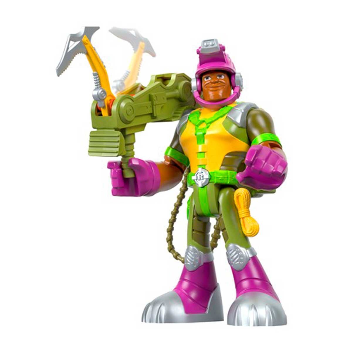 Fisher Price Muñeco Rocky Canyon Rescue Heroes  Mattel